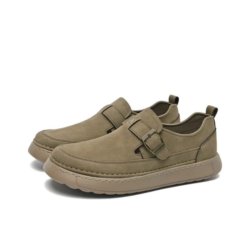 AOKANG Slip Resistant, Abrasion Resistant, Lightweight, Height Increasing Low Top Casual Shoes Men's-9