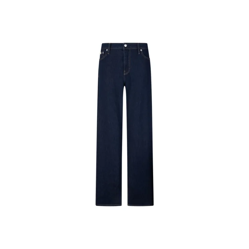 CALVIN KLEIN SS25 Jeans Women's Denim Dark Blue-5
