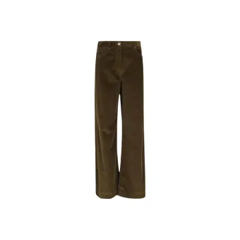 PINKO Wendy Corduroy Palazzo Trousers