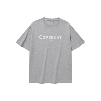 COVERNAT SS25 T Shirt Unisex Gray