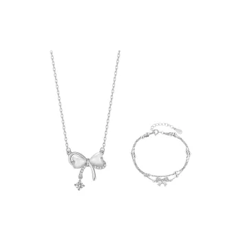 Welcome To The Treasure Colored Glaze Necklaces Unisex