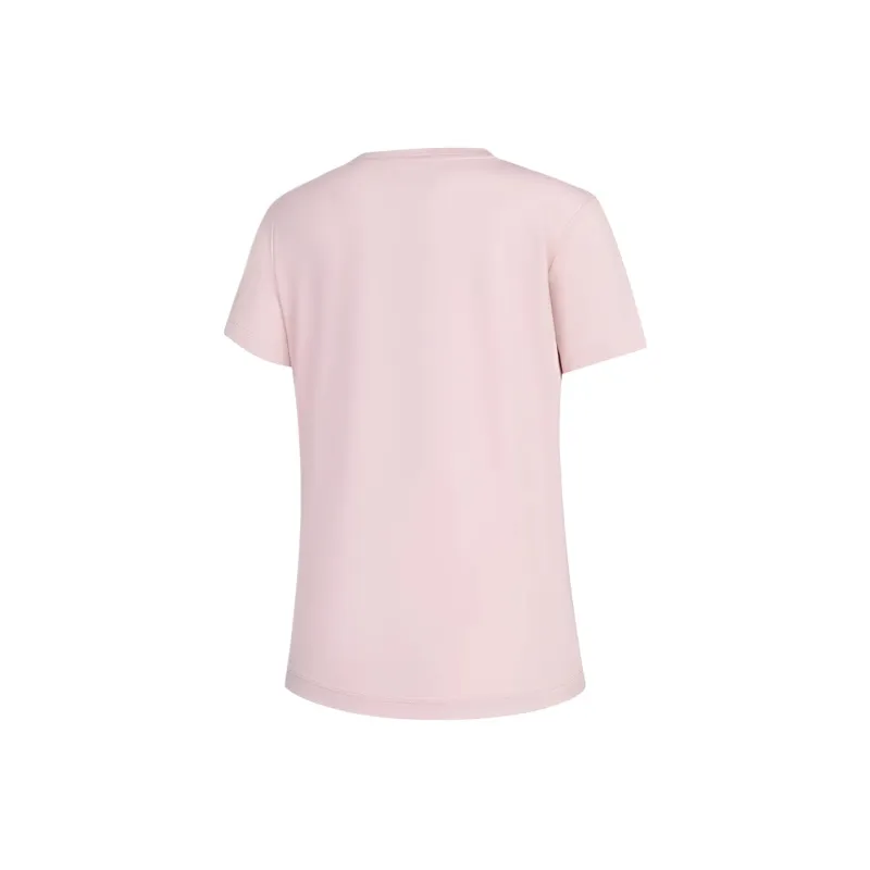QIAODAN Sports Life Collection SS25 Regular T Shirt Women's Peony Pink-1