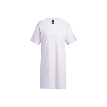 Adidas Short Sleeved Dresses Women's Light Purple