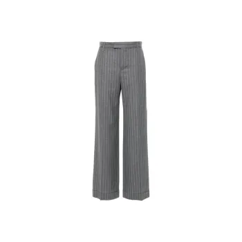 Brunello Cucinelli Pinstriped Wide-Leg Trousers