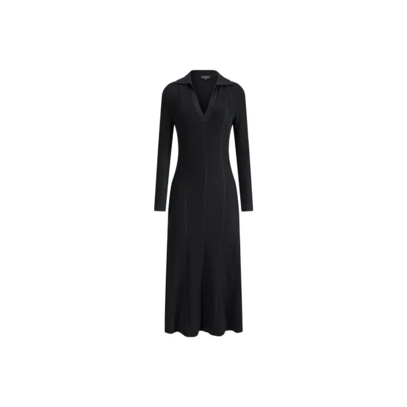 ARMANI EXCHANGE Long-Sleeved Dresses Women's Black-0