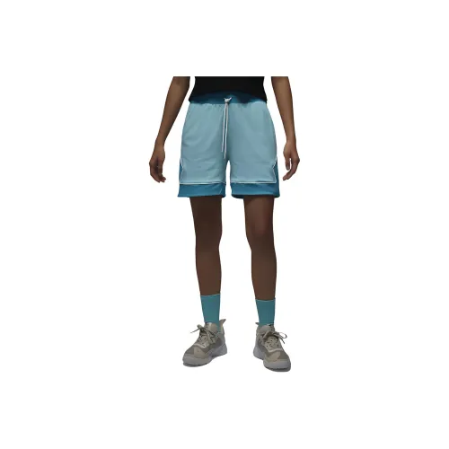 JORDAN Casual Shorts Women's Light Blue