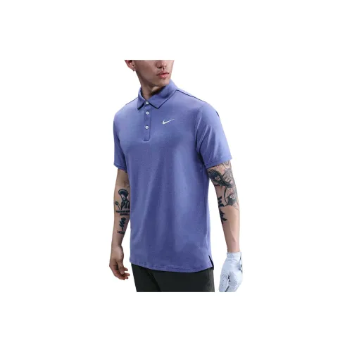 Nike Swoosh TourPolo Polo Shirt Men's Purple