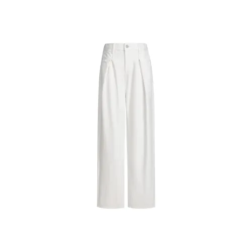BENGIN High Street Trendy Cool Comfortable Floor Length Jeans Women's White