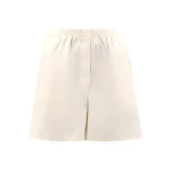 MIU MIU Casual Shorts Unisex Ecru