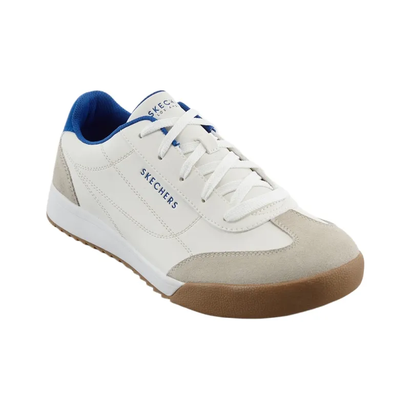 Skechers Zinger 2.0 Low Top Casual Shoes Men's Blue White-2