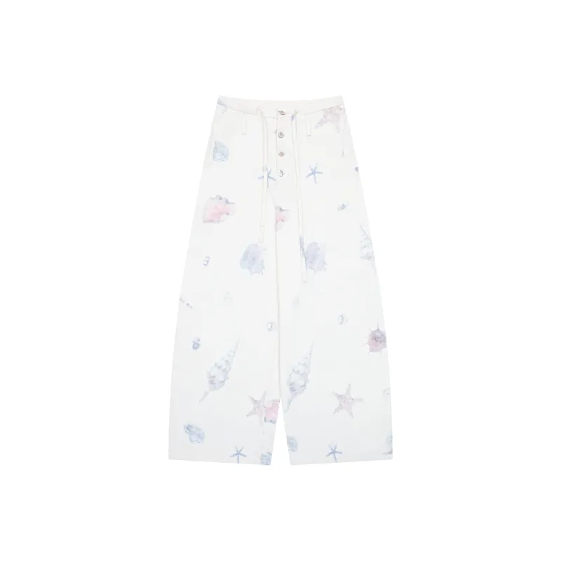 Saotome Casual Pants Women's Ecru-0