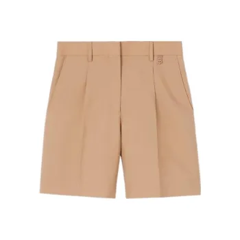 Burberry Casual Shorts Women's Khaki