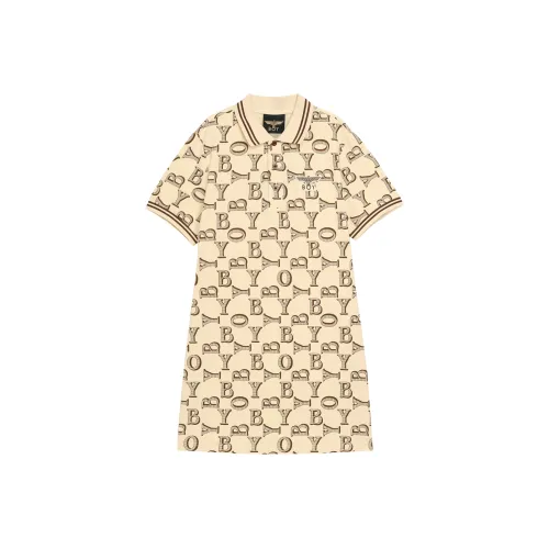 Boy London Short-Sleeved Dresses Women's Khaki