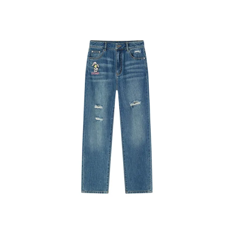 DEGAIA SS25 Jeans Women's Dark Blue-0