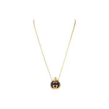 GUCCI 1990s Logo Necklace