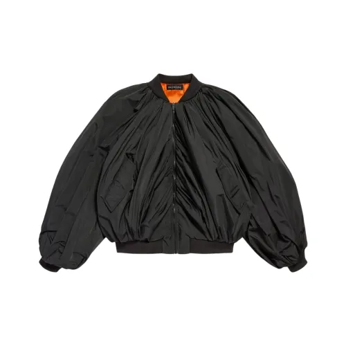 Balenciaga Draped Bomber Jacket