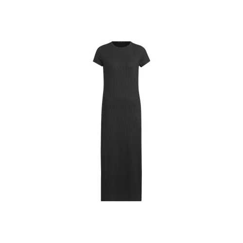 Adidas Cool Feeling Short Sleeve Dress Short Sleeved Dresses Women's Black
