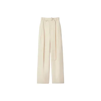 Burberry SS25 Casual Pants Women's White
