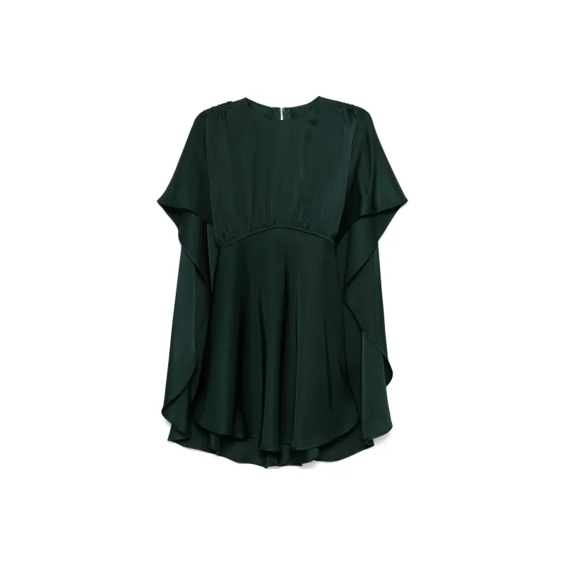 Zimmermann Eden Cascading Round Neck Mini Dress-0