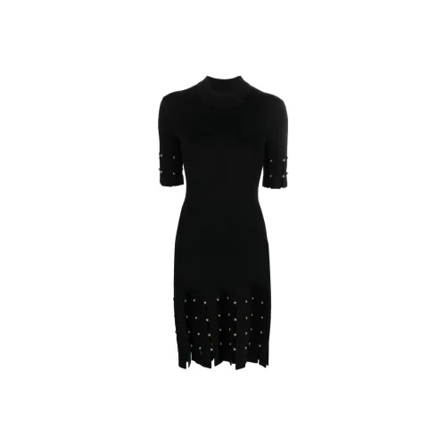 JONATHAN SIMKHAI Dina Mock neck Knitted Dress