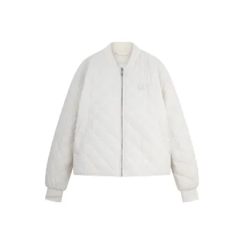 CALVIN KLEIN Puffer Jacket Women's Cow Ivory