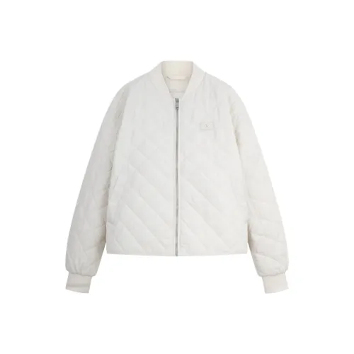 calvin MOB KLEIN Puffer Jacket Women's Cow Ivory