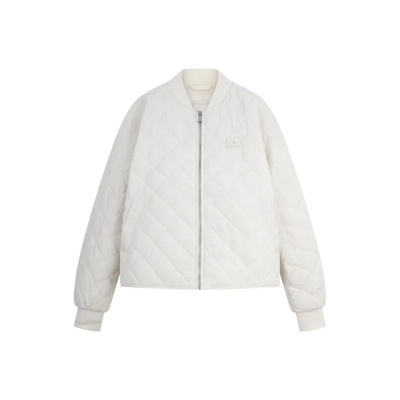 CALVIN KLEIN Puffer Jacket Women's Cow Ivory-0