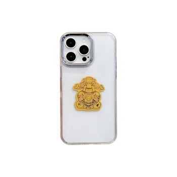 Koman TPU Material Eye Catching God Of Wealth Phone Cases Compatible With Apple IPhone 12/13/14/15/16/Pro/Mac