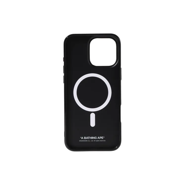 A BATHING APE TPU Material Neon Camouflage Phone Cases Compatibility IPhone 16Pro Ma Trendy And Cool Couple-1