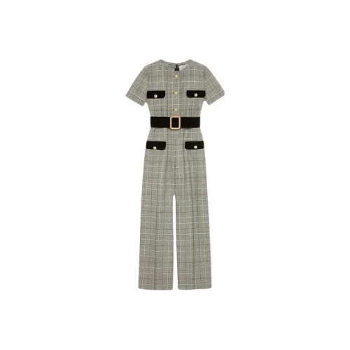 GUCCI Jumpsuits Women's Gray