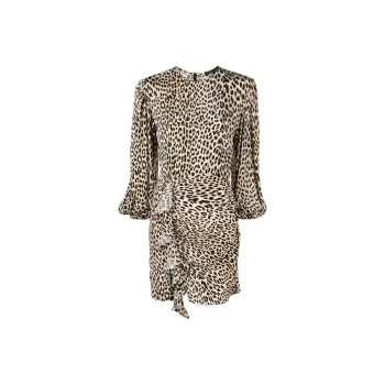 Maje Long-Sleeved Dresses Women's Khaki