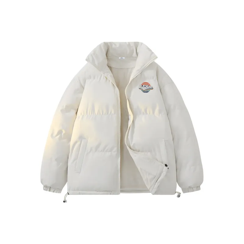 Warrior Ride The Wind And Waves Series Puffer Jacket Unisex-4