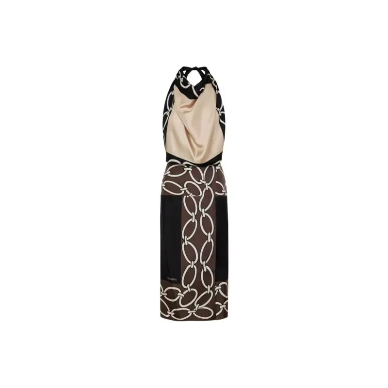Valentino Chain 1967 Printed Midi Dress-0
