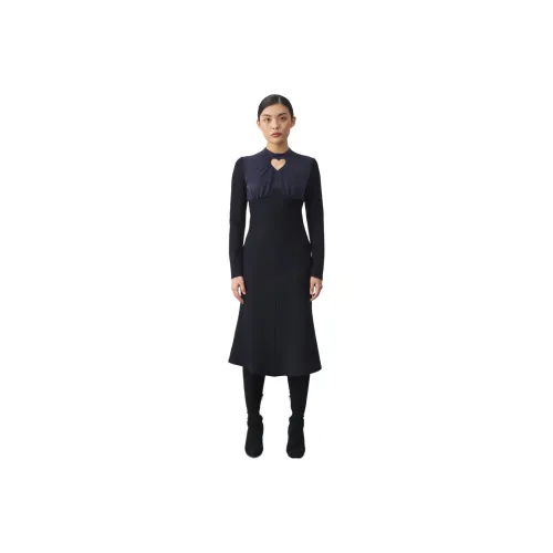 SUNDAY LIFE Long Sleeved Dresses Women's Black