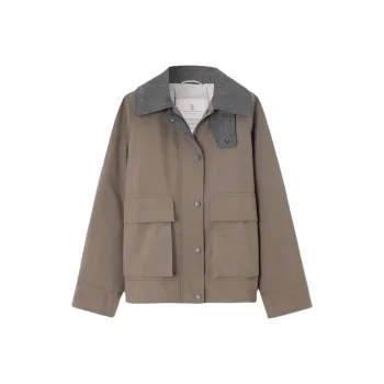 Brunello Cucinelli Funnel neck Jacket