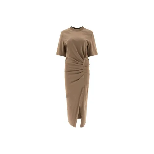 ISABEL MARANT Lexia Gathered Straight Hem Dress