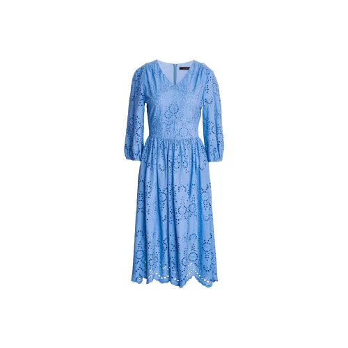 ROEYSHOUSE Long Sleeved Dress Women's Blue