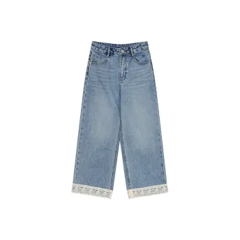 ELF SACK Jeans Women's Vintage Washed Blue