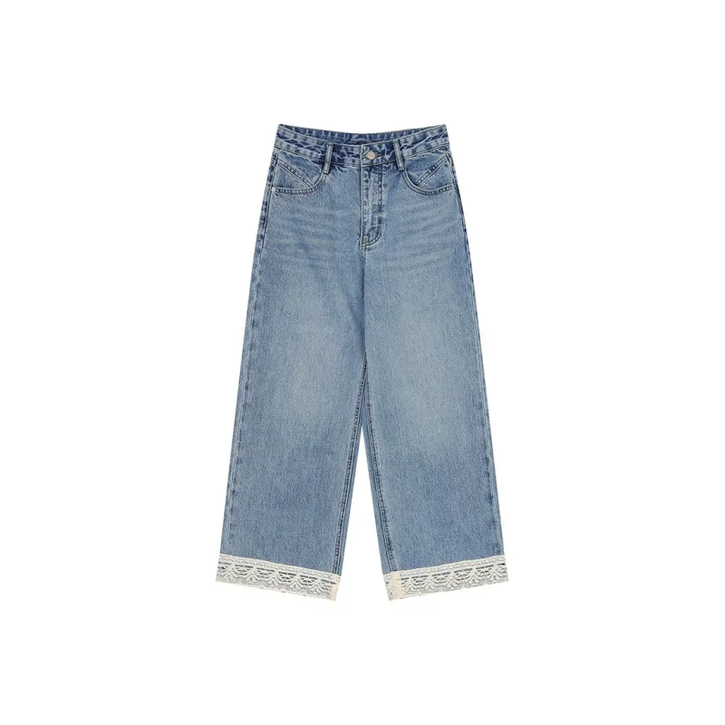 ELF SACK Jeans Women's Vintage Washed Blue-0