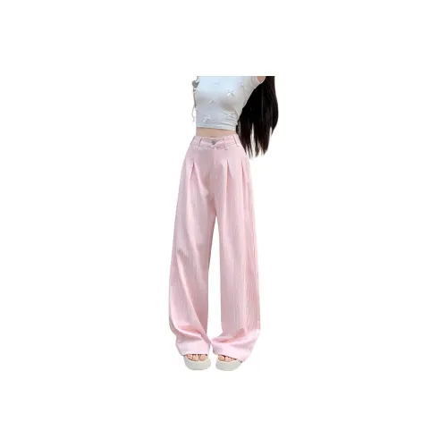 XIAOJUCHUANLI Jeans Women's Pink