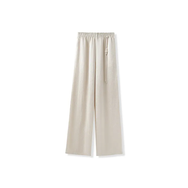 CHARM PICK Casual Pants Women's Ecru-0