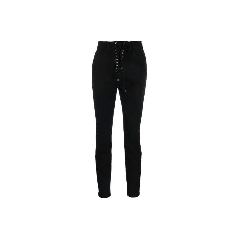 Elisabetta Franchi FW22 Jeans Women's Black-0
