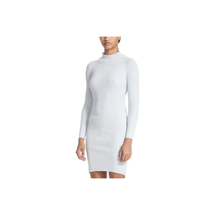 DION LEE Long-Sleeved Dresses Women's Light Blue-0