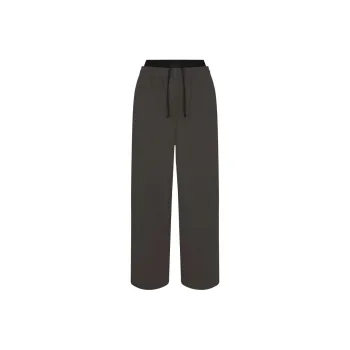 SKIMS SS24 Summer Collection OUTDOOR JERSEY DOUBLE WAISTBAND PANT Casual Pants Women's Washed Onyx/Washable Agate