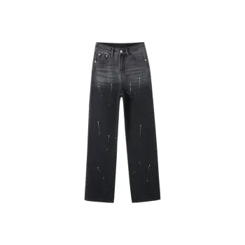 MITUAN Jeans Women's Black Gray