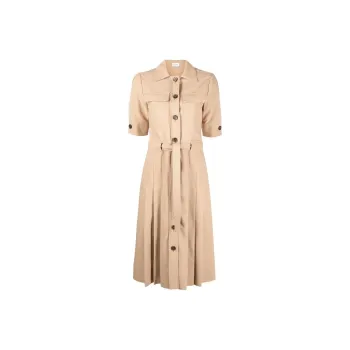 Ferragamo Short sleeve Cotton Shirt Dress