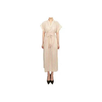 Vanessa Bruno Short Sleeved Dress Women's Beige