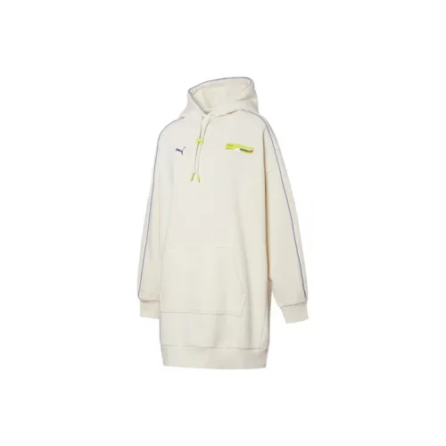 PUMA x ROARINGWILD Long Sleeved Dresses Women's Ecru