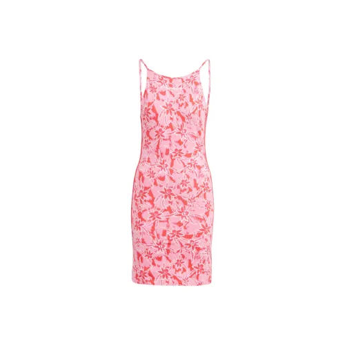 Adidas Originals Slip Dresses Women's Clear Pink