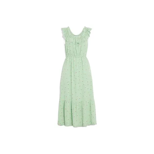 COACH Sleeveless Dresses Women's Green
